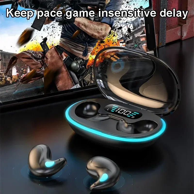 Invisible Sleep Headphones Bluetooth 5.3 Earphones Wireless Earbuds Noise Reduction Waterproof Headsets for Xiaomi Huawei iPhone