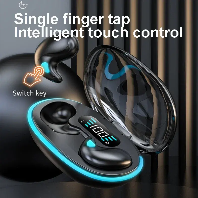 Invisible Sleep Headphones Bluetooth 5.3 Earphones Wireless Earbuds Noise Reduction Waterproof Headsets for Xiaomi Huawei iPhone
