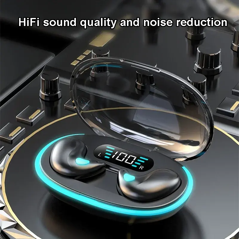 Invisible Sleep Headphones Bluetooth 5.3 Earphones Wireless Earbuds Noise Reduction Waterproof Headsets for Xiaomi Huawei iPhone