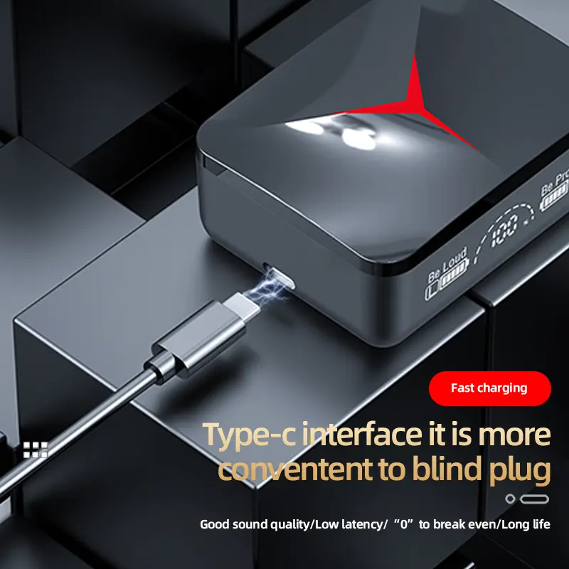 TWS Wireless Headphones Bluetooth 5.3 Earphones Touch Control Sport Earbuds HiFi Stereo Gaming Headsets for Xiaomi iPhone