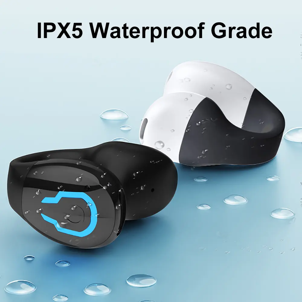 Bluetooth 5.4 Earphone Ear Clip Headphone Wireless Headset HiFi Stereo Noise Reduction Waterproof Earbud for Xiaomi iPhone