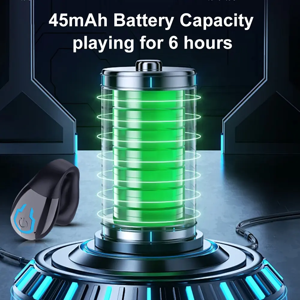 Bluetooth 5.4 Earphone Ear Clip Headphone Wireless Headset HiFi Stereo Noise Reduction Waterproof Earbud for Xiaomi iPhone