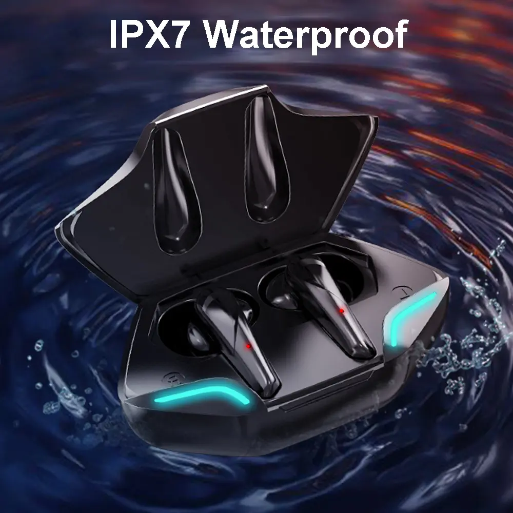 Bluetooth Earphones in-ear Wireless Headphones E-sports Gaming Headsets with Mic Low Latency HiFi Stereo for Xiaomi Huawei
