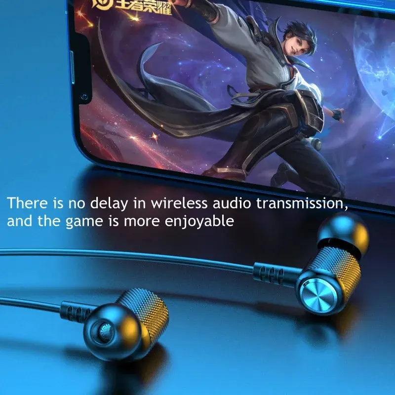 Bluetooth 5.0 Neckband Earphones TWS Wireless Headphones 9D HiFi Stereo Sports Headsets Waterproof Magnetic Earbuds for Xiaomi