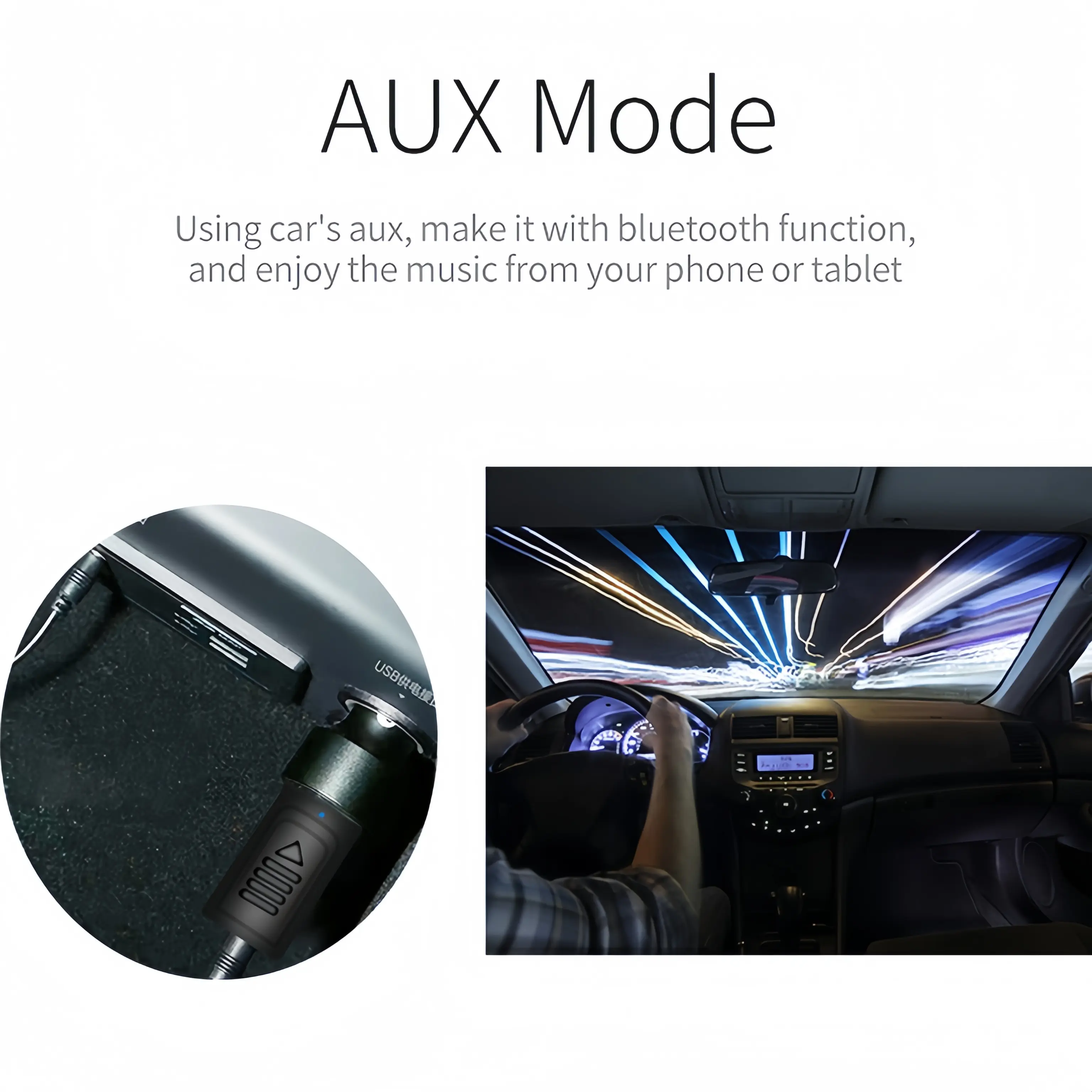 4 in 1 Bluetooth 5.3 Receiver Transmitter USB Audio Adapter 3.5mm Stereo Wireless Adapter For TV Car Headset Speaker Amplifier