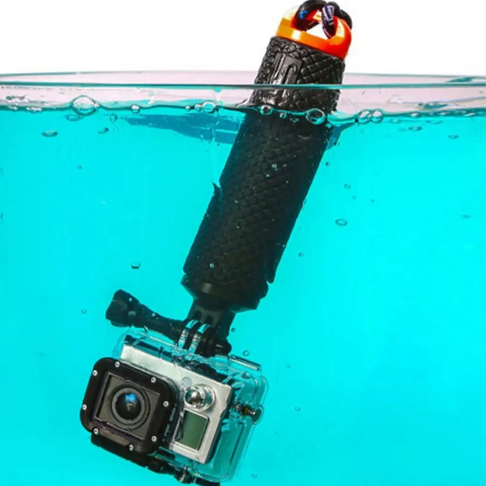 New Float Hand Grip Buoyancy Rod Pole Stick Monopod Tripod for Gopro Go Pro Hero 9/8/7/6/5/4/3 Xiomi Yi 2 4K Action Camera