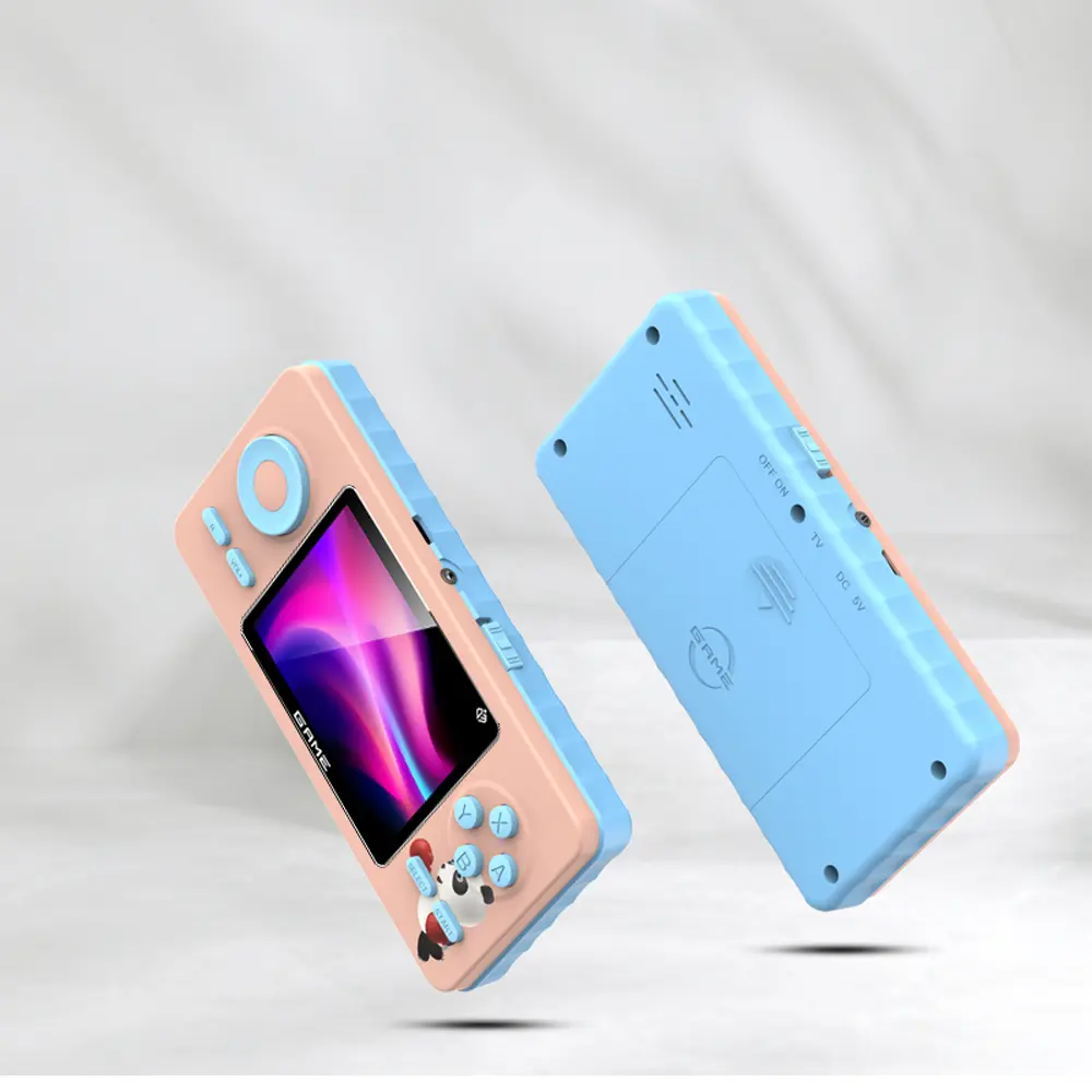 Retro Classic Handheld Game Console Arcade Game Console 520 in 1 Games Player Rechargeable for TV Projector Game Consol S5