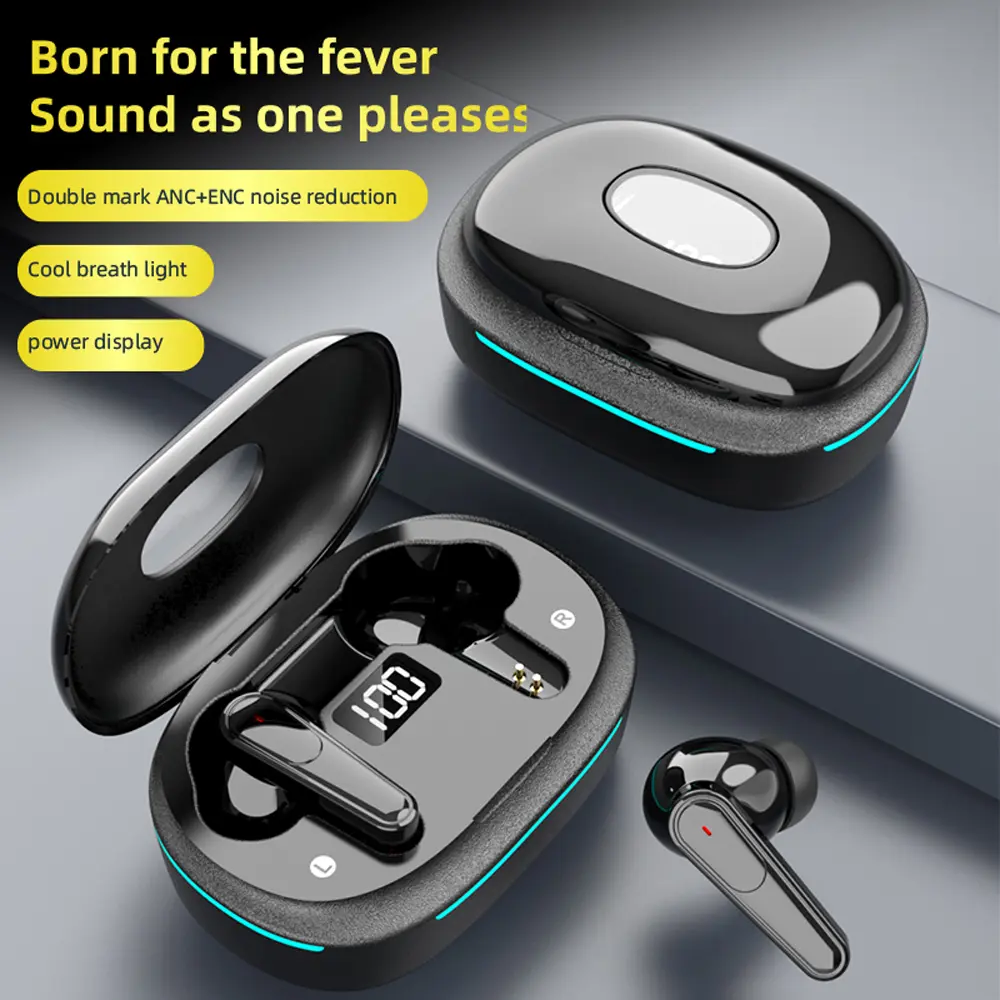 TWS PLUS 70 Bluetooth 5.4 Earphones Waterproof Gaming Earphones Wireless Earbuds Sound for iPhone Xiaomi Huawei Samsung