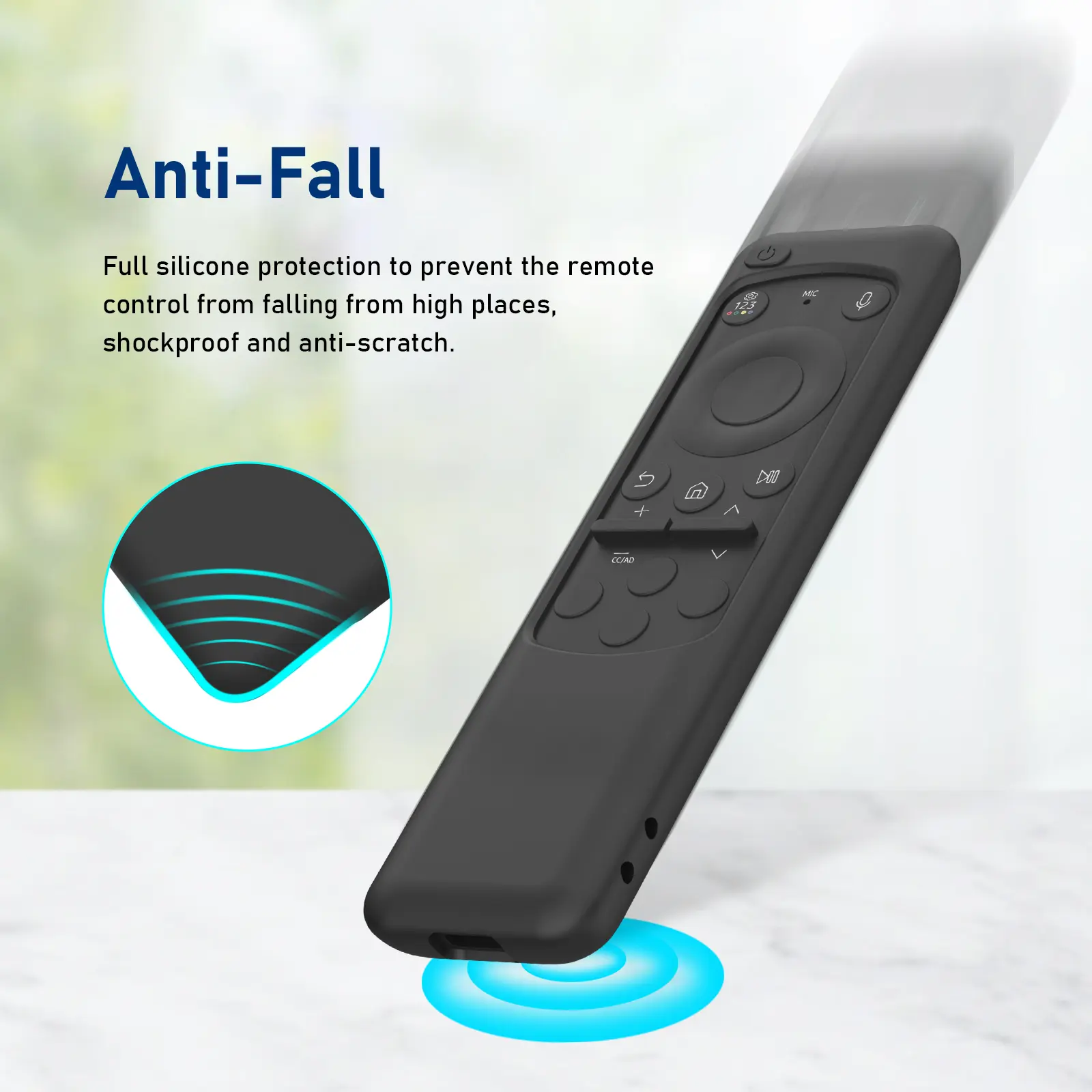 For Samsung BN59-01432A Solar Remote Control Silicone Protector  Non-slip Case