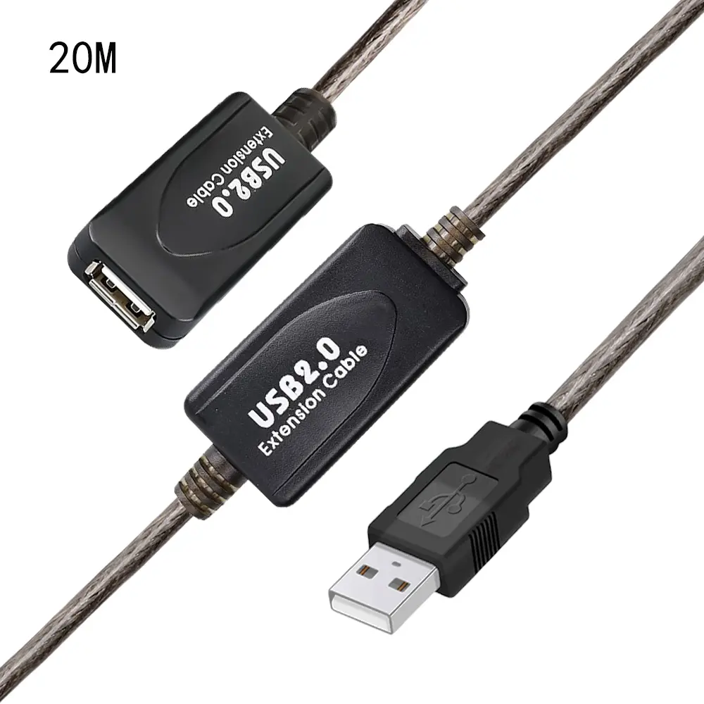 New 5M/10M USB 2.0 Extension Cable High Speed Male To Female Extension Cord Wire USB Adapter for PC Laptop Keyboard