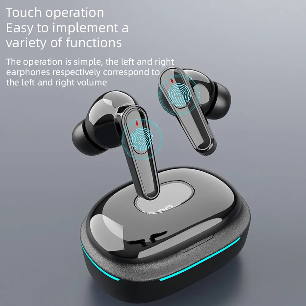 TWS PLUS 70 Bluetooth 5.4 Earphones Waterproof Gaming Earphones Wireless Earbuds Sound for iPhone Xiaomi Huawei Samsung