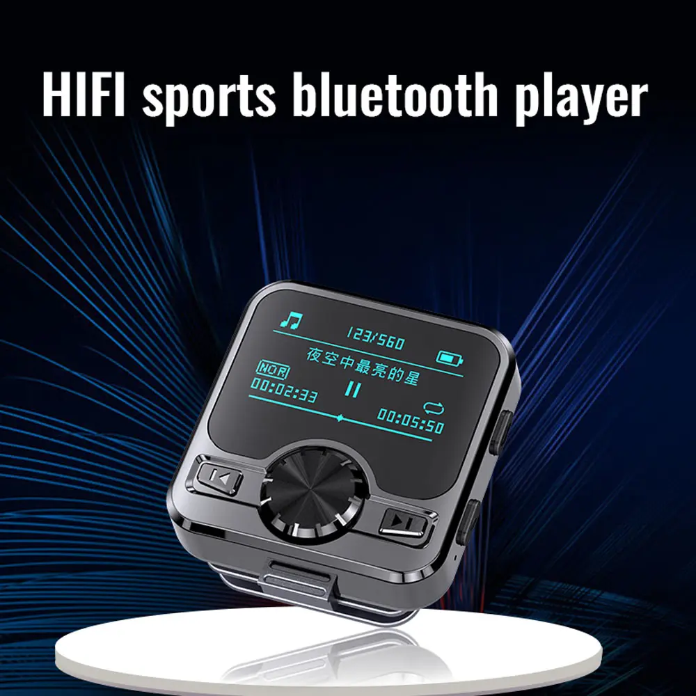 M9 Recording Mp4 E-book FM Intelligent HD Noise Reduction Sound Recorder Bluetooth Mp3   Music Player Consumer Electronics