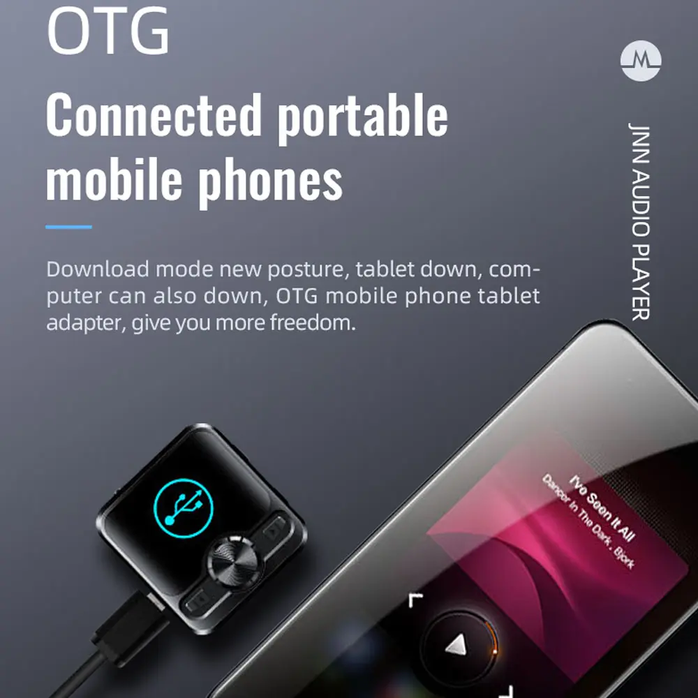 M9 Recording Mp4 E-book FM Intelligent HD Noise Reduction Sound Recorder Bluetooth Mp3   Music Player Consumer Electronics