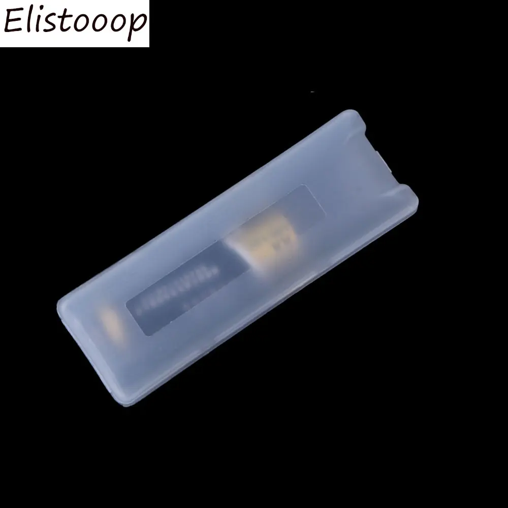 Rechargeable Battery Storage Case Battery Storage box Transparent Clear Plastic Case for 1pcs 26650 Battery 2Pcs/lot