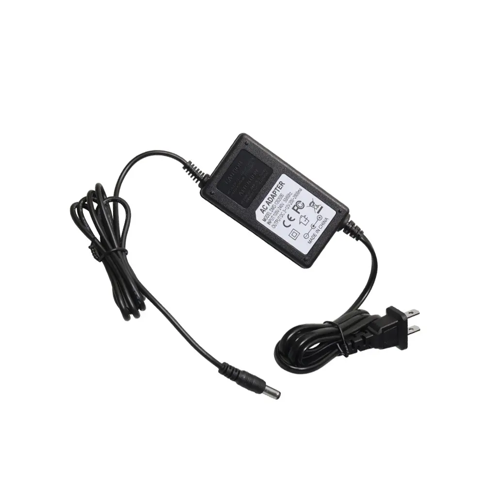 New 3-12V 2A Adjustable Power Supply LED Dimming Fan Stepless Speed Control Adapter   DC 5.5*2.5mm Port Plug Charger