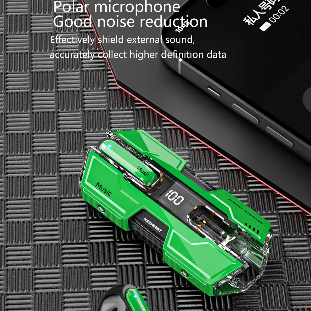 Wireless 5.3 Bluetooth TWS Headphones Touch Control Earphones Sport Stereo Gaming Headset With Mic For iPhone Xiaomi Samsung