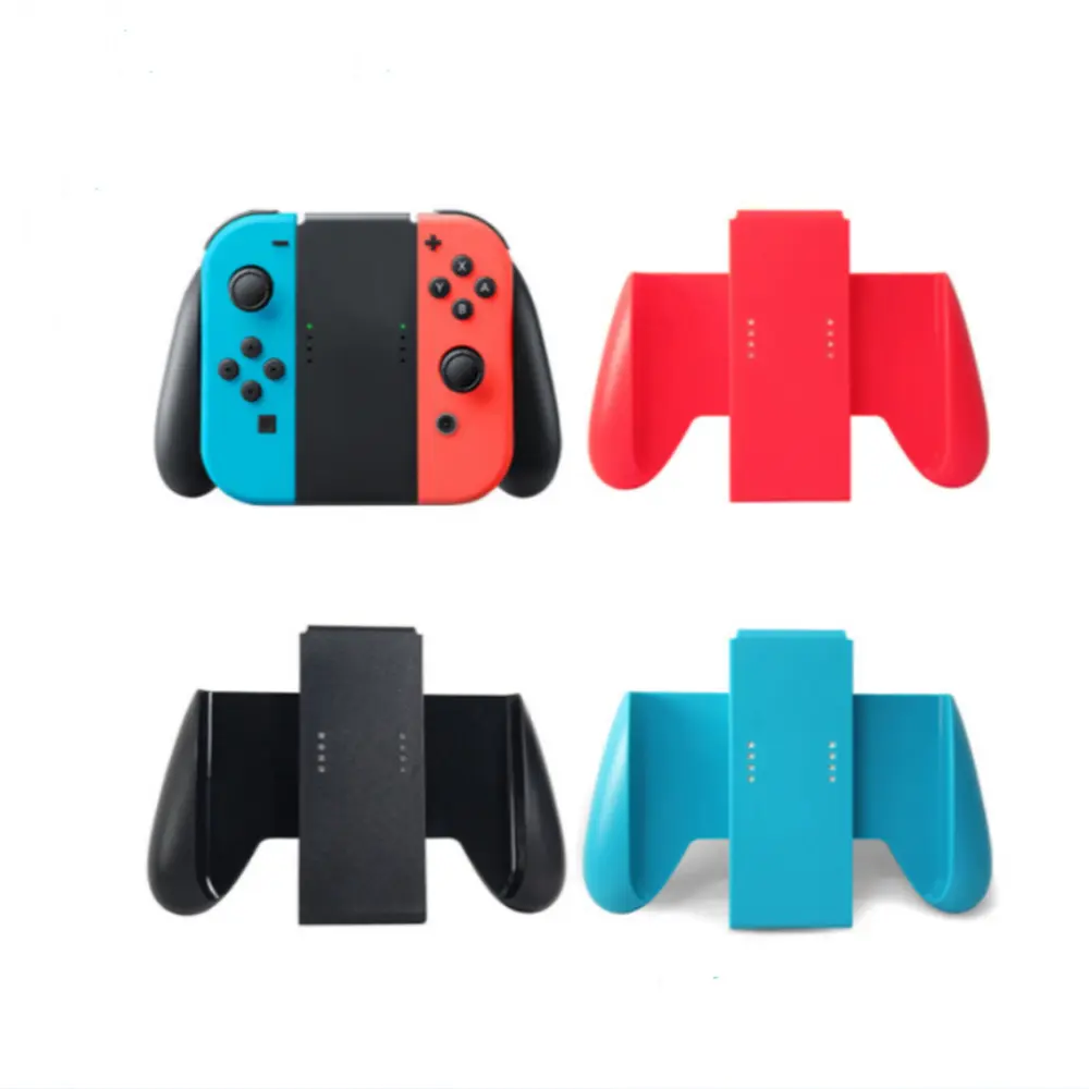 Gaming Grip Handle Controller Comfort Grip Handle Bracket Holder for Nintend Switch Joy-Con Plastic Handle Bracket
