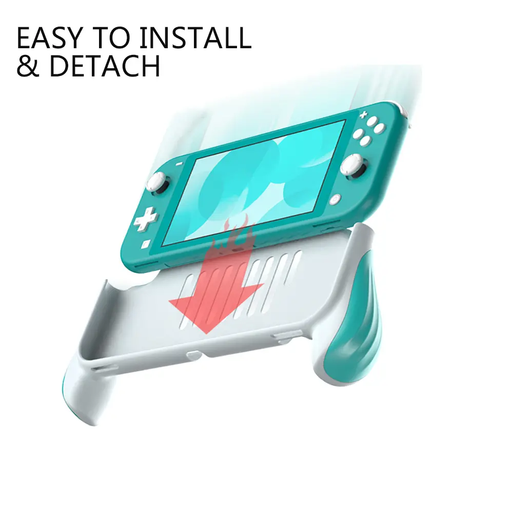 Ergonomic Handle Grip For Nintend Switch Lite Game New Hand Grip For Nintendo Switch Lite Shock Proof Protection Cover Shell