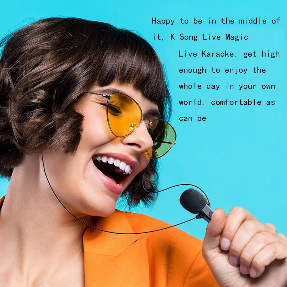 KT-02 3.5MM Jack Wired Headphone Sport Headset Noise Cancelling Earphones With Microphone Dynamic HD For Live Singing Recording