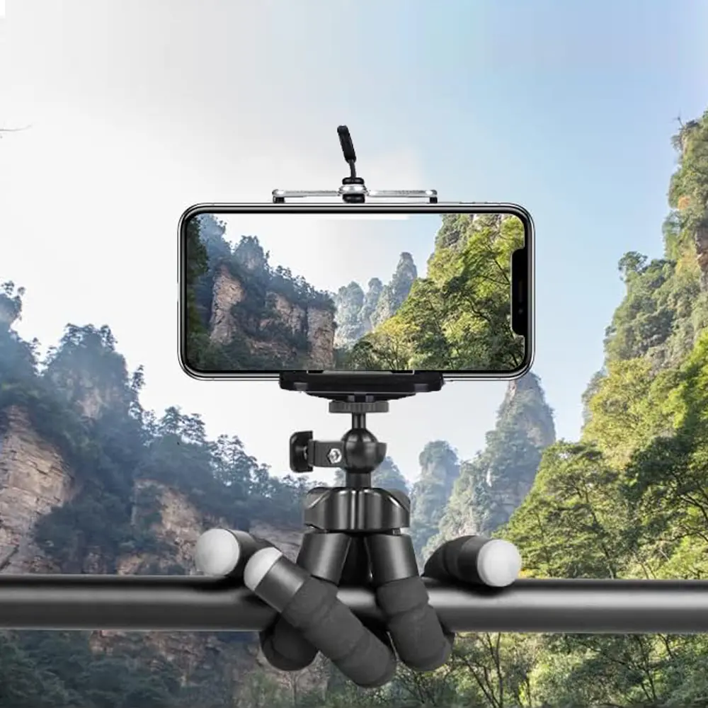 New Phone Tripod Mini Flexible Octopus Tripod Mini Portable Tripod Holder For iPhone Xiaomi Huawei Mobile Phone Smartphone