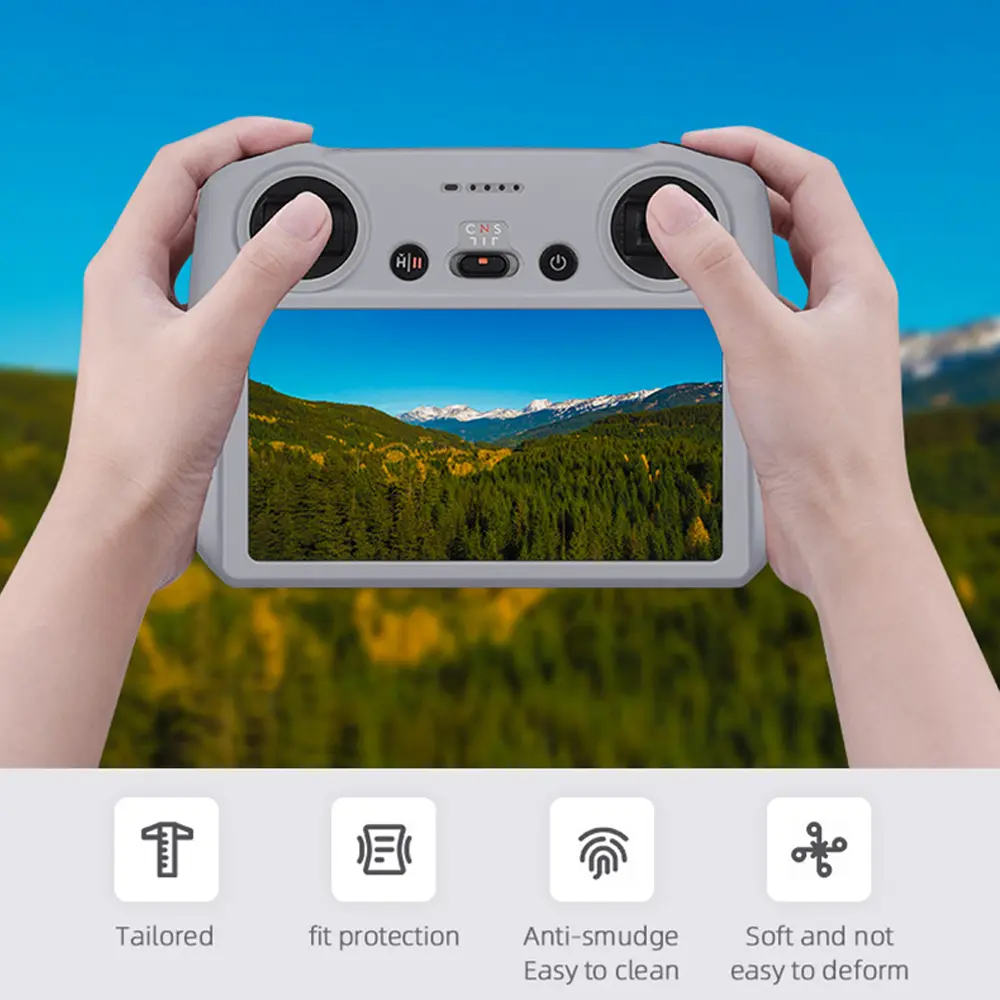 Dustproof Silicone Sleeve Protective Cover Anti-scratch For DJI Mini 3 Pro RC Remote Controller