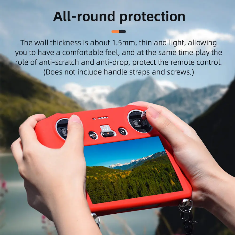 Dustproof Silicone Sleeve Protective Cover Anti-scratch For DJI Mini 3 Pro RC Remote Controller