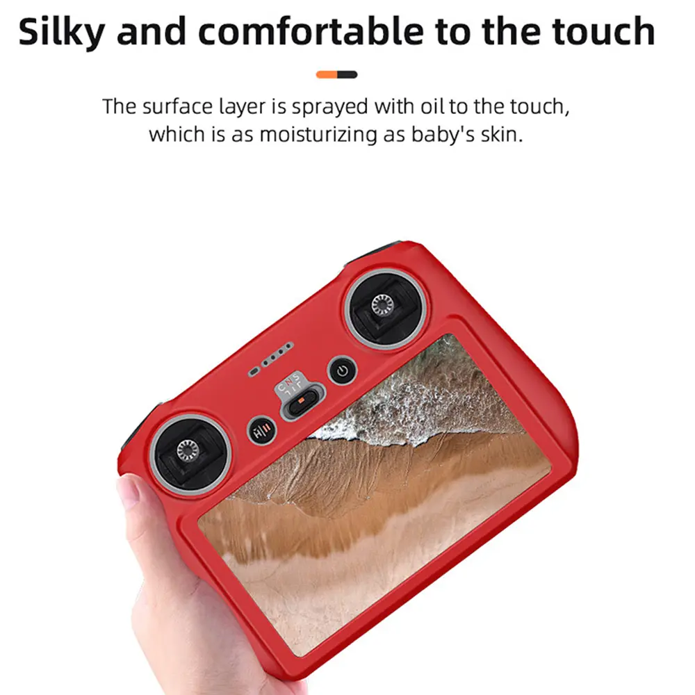 Dustproof Silicone Sleeve Protective Cover Anti-scratch For DJI Mini 3 Pro RC Remote Controller