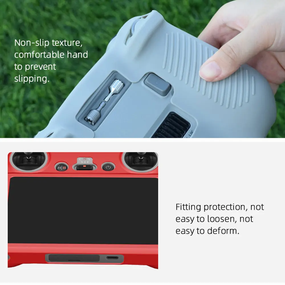 Dustproof Silicone Sleeve Protective Cover Anti-scratch For DJI Mini 3 Pro RC Remote Controller