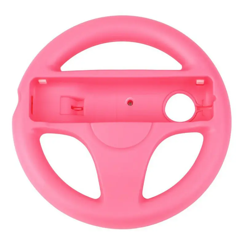 For Nintendo Wii Game Racing Steering Wheel Kart Remote Controller Plastic Innovative and ergonomic design