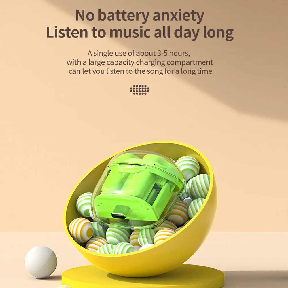 TM40 Headphones Bluetooth Earphones Wireless Headset Earbuds Display Sport With Microphones TWS Earphone for IPhone Xiaomi