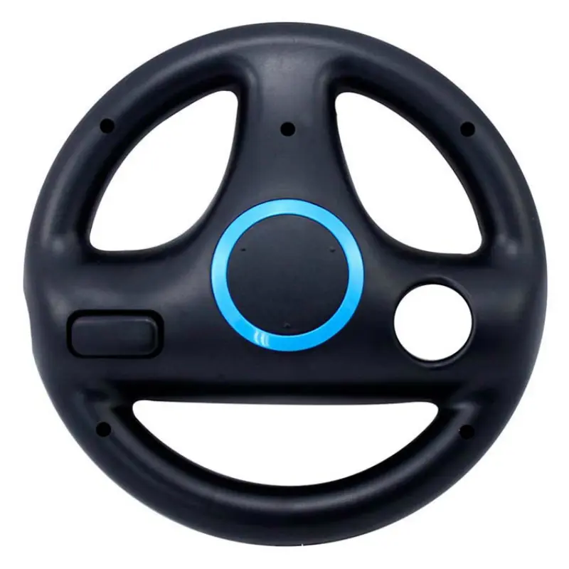 For Nintendo Wii Game Racing Steering Wheel Kart Remote Controller Plastic Innovative and ergonomic design