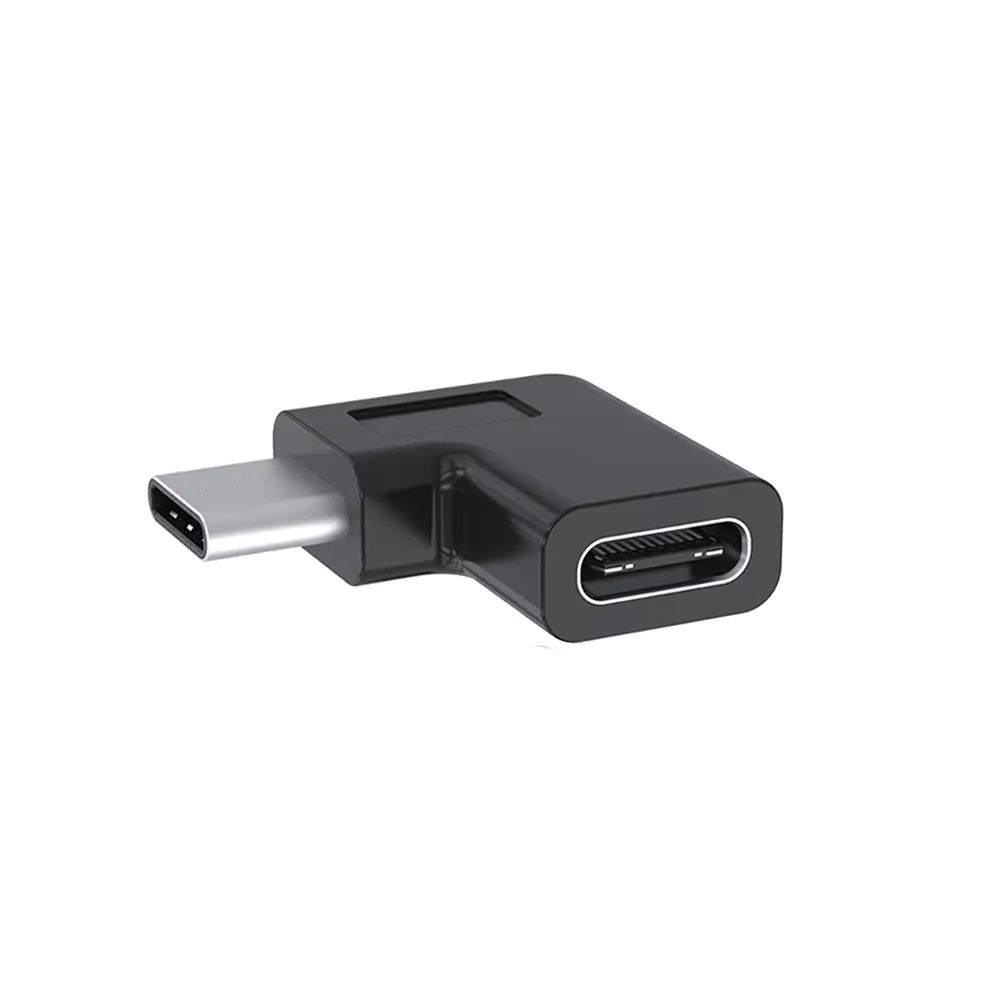 New USB 3.1 Type C Male To Female USB C Converter Port Adapter 90 Degree Right Angle For Smart Devices