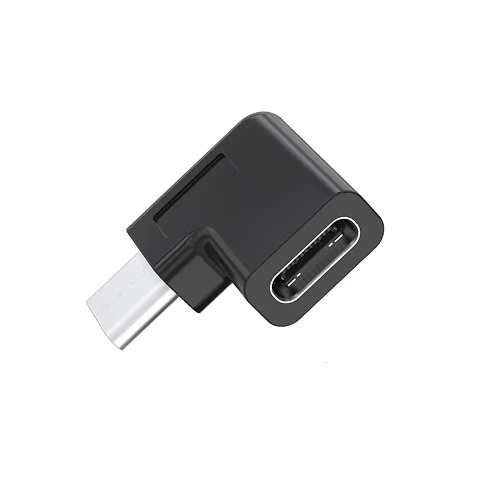 New USB 3.1 Type C Male To Female USB C Converter Port Adapter 90 Degree Right Angle For Smart Devices