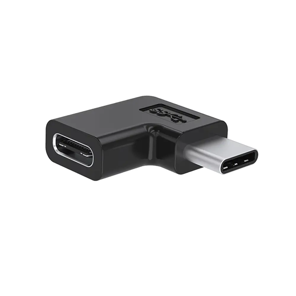 New USB 3.1 Type C Male To Female USB C Converter Port Adapter 90 Degree Right Angle For Smart Devices