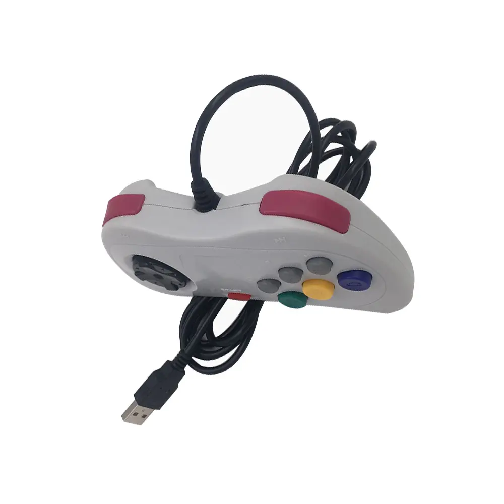 6 Buttons USB Wired Gamepad JoyPad Joystick Gaming Controller Game Controller For Sega for Saturn System Style For PC for Mac