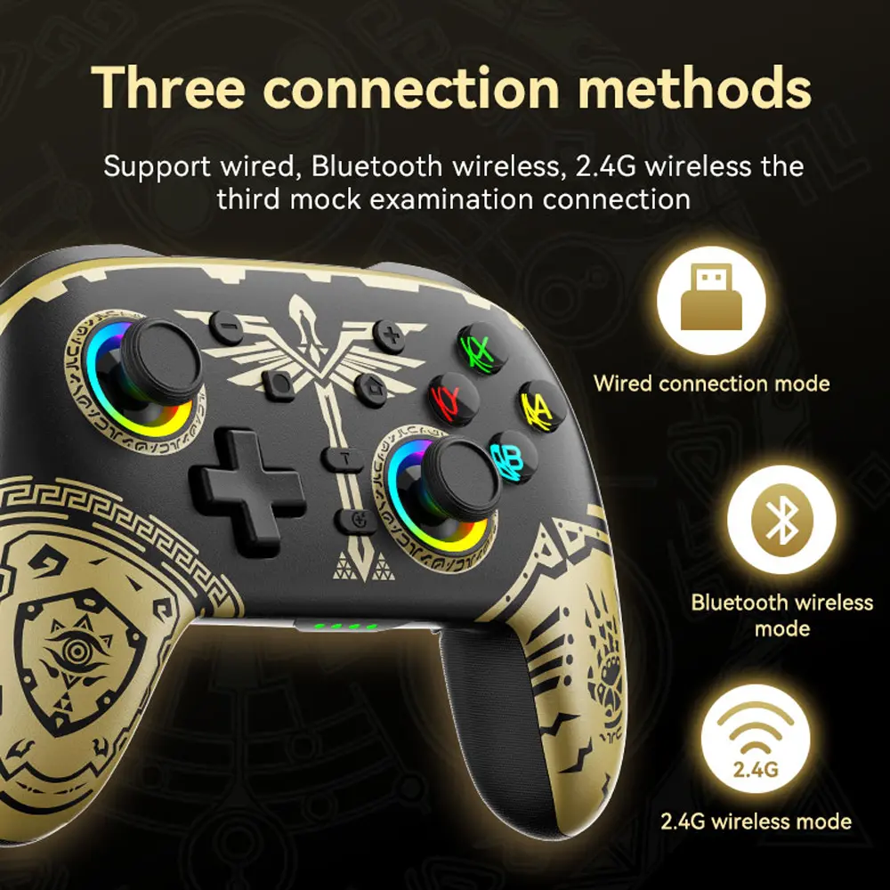 Wireless Bluetooth Gamepad For Nintend Switch Pro Controller Joystick For Switch Game Console Birthday Gift Joystick Handle