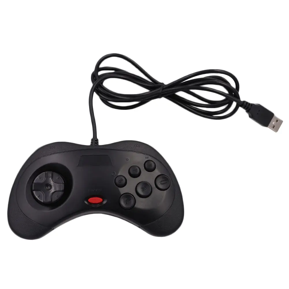 6 Buttons USB Wired Gamepad JoyPad Joystick Gaming Controller Game Controller For Sega for Saturn System Style For PC for Mac