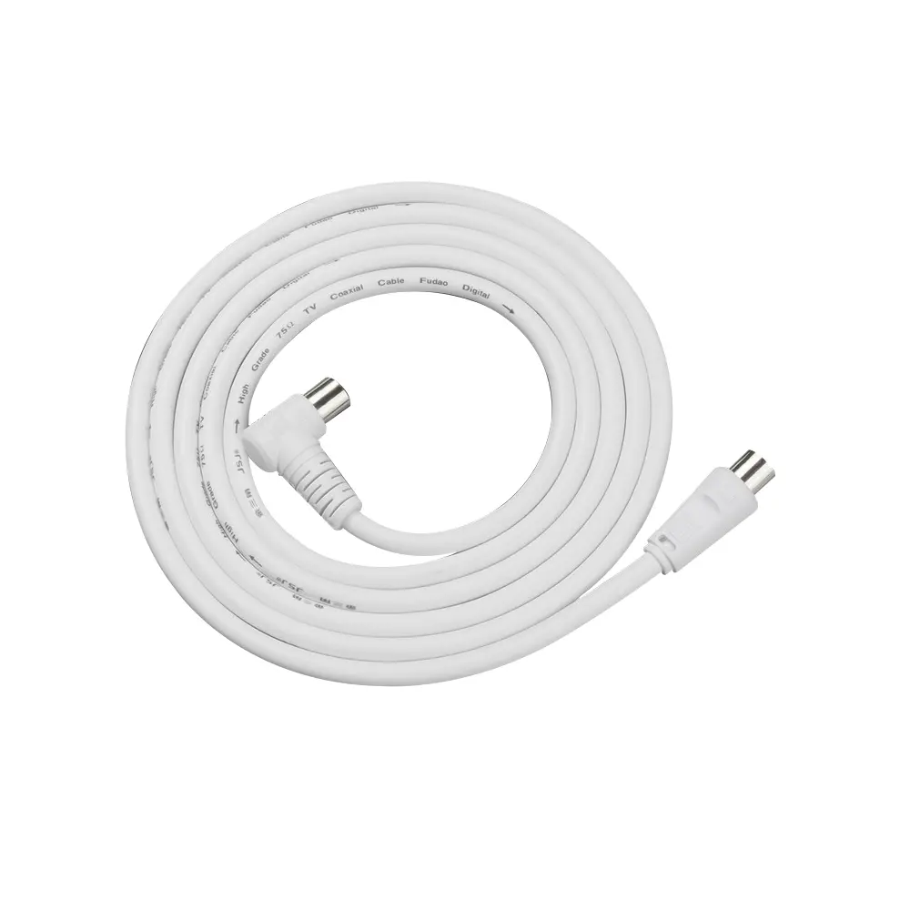 3m Antenna Television PAL Male To Male F Type Coaxial Cable Connector TV RF Coaxial Cable