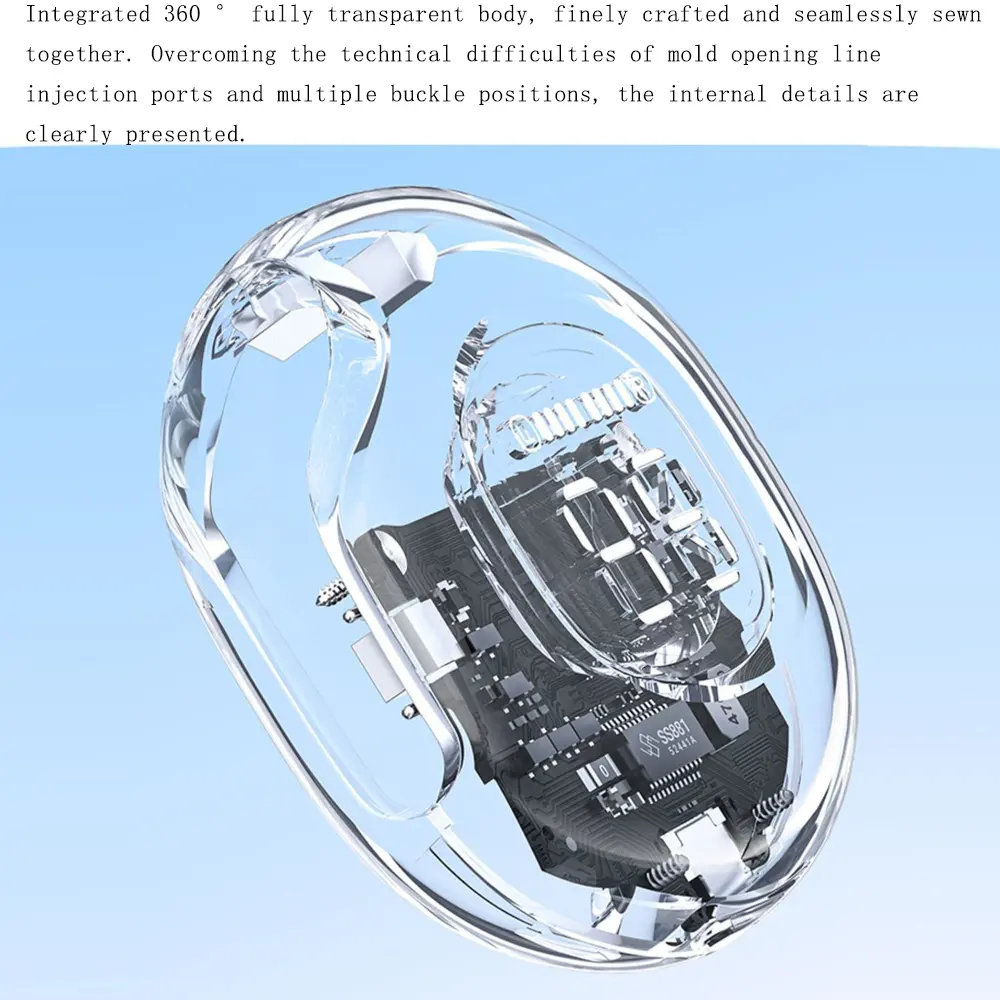 Wireless Bluetooth 5.3 Headphones TWS Earphone Sport Gaming Headsets Noise Reduction Earbuds Bass Touch Control for Phone T8