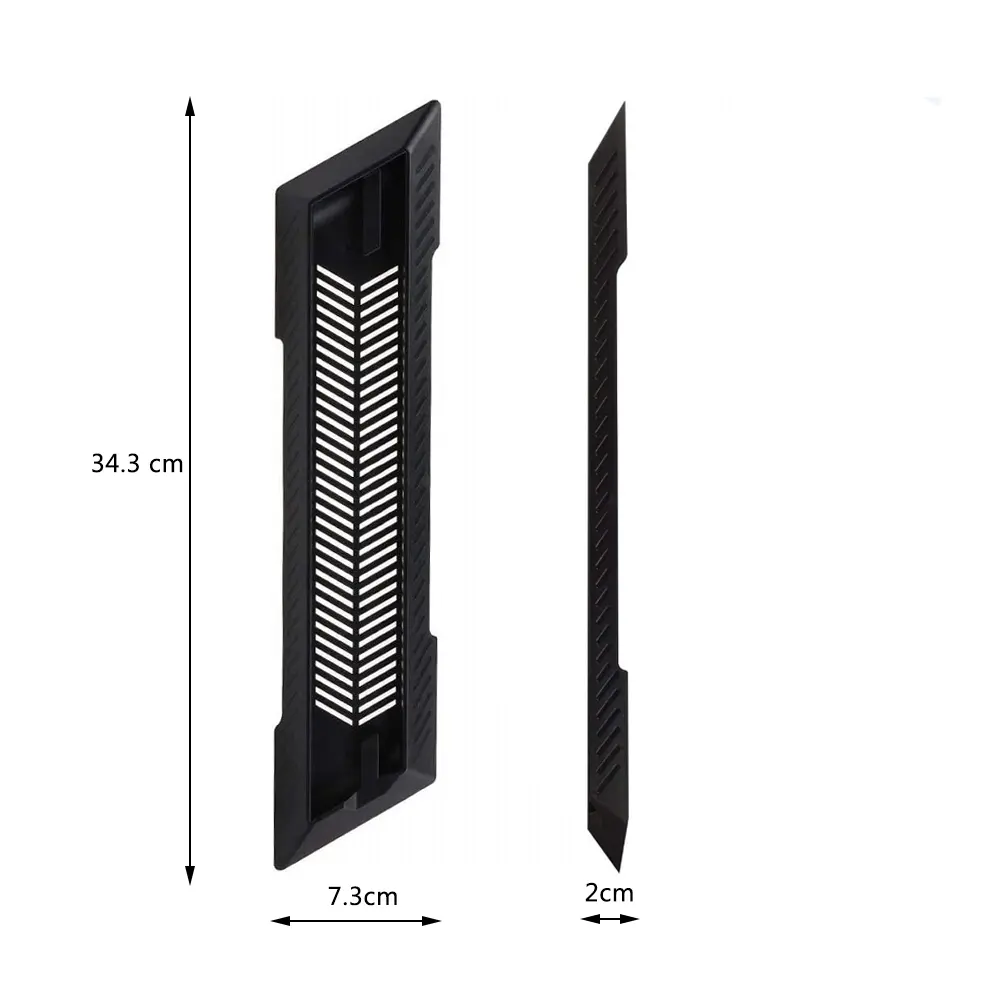 Hot sale Vertical Stand Dock Mount Supporter Base Holder for PS4 Slim Black