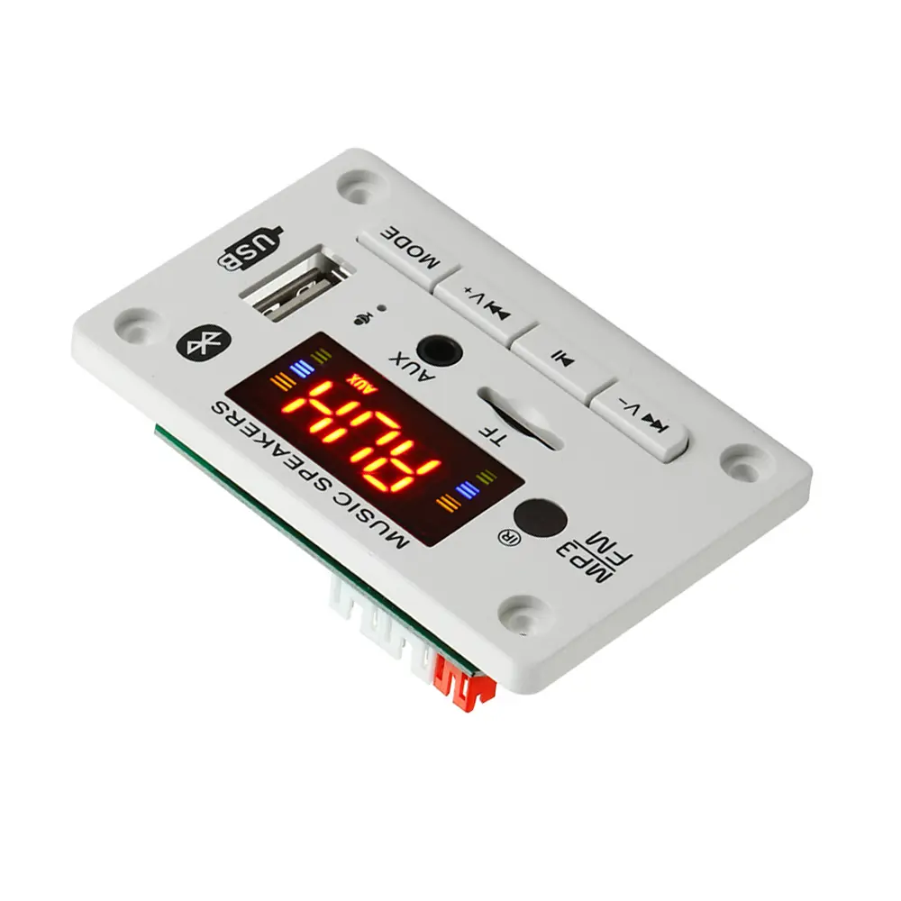 Bluetooth 5.0 MP3 WMA Decoder Board Audio Module USB TF Radio Bluetooth 5.0 Wireless Music Car MP3 Player With Remote Control