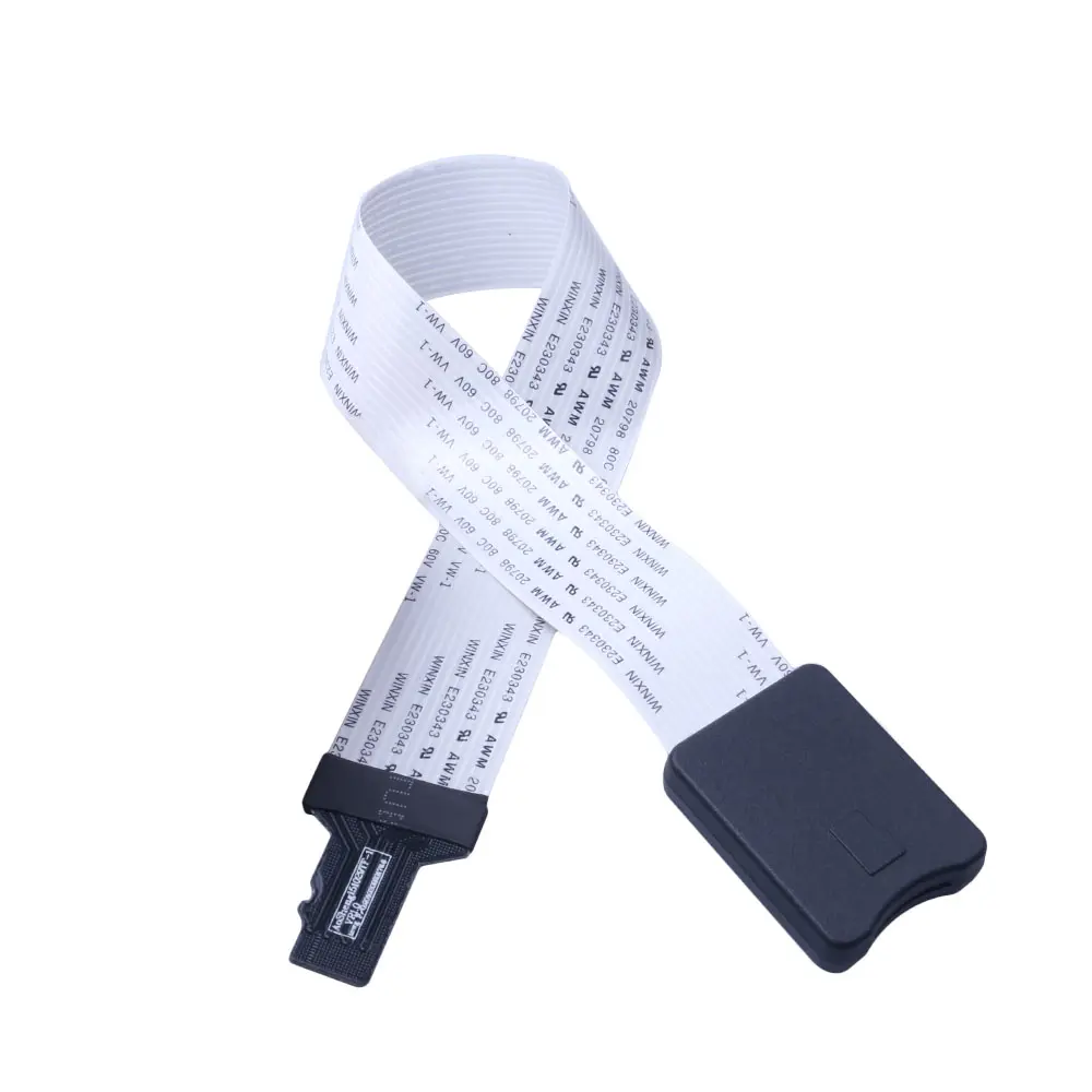 New Mini TF to micro SD card Flex Extension cable Extender Adapter reader 25 48 62CM for car GPS mobile