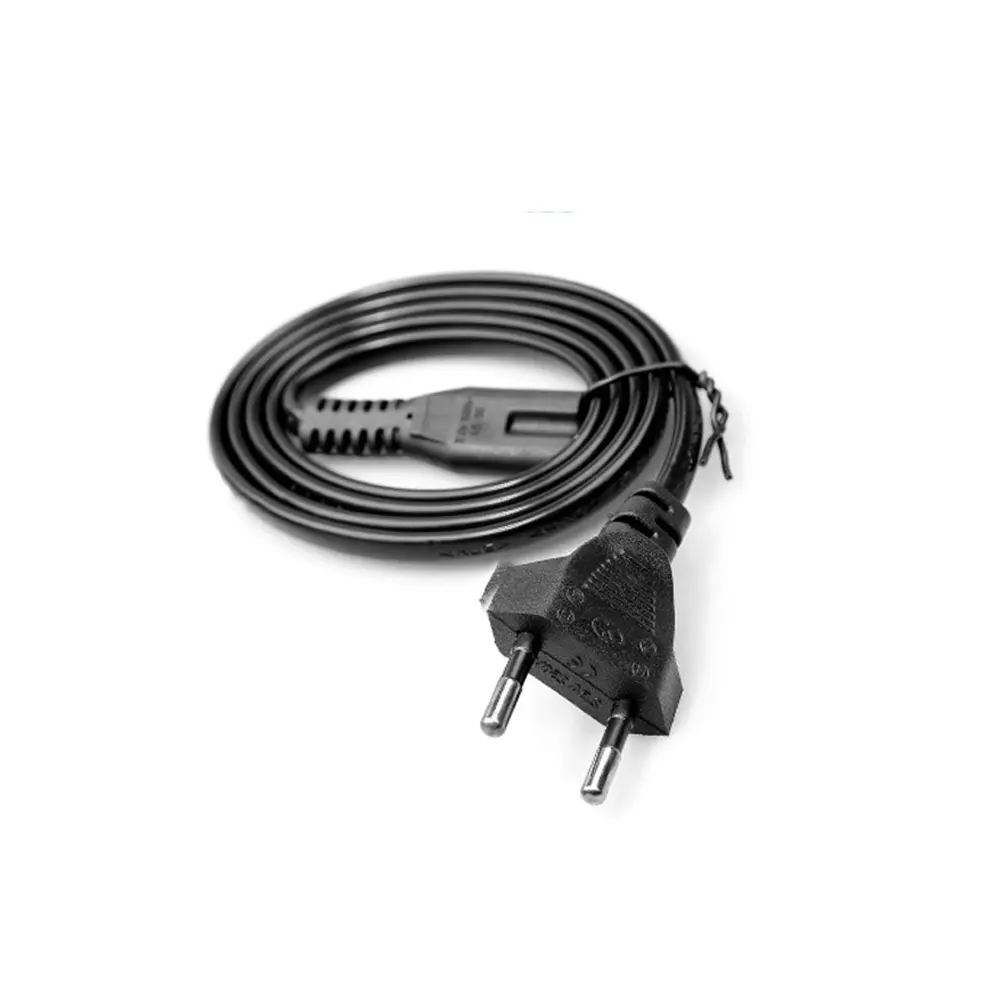 1.5m Eu Plug Power Supply Cable Lighting Power Cable Audio Speaker Power Charging Cable Battery Charger adapter Line