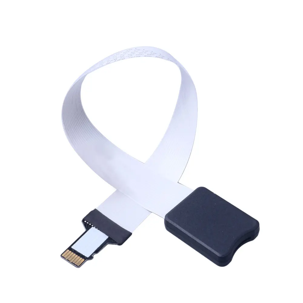 New Mini TF to micro SD card Flex Extension cable Extender Adapter reader 25 48 62CM for car GPS mobile