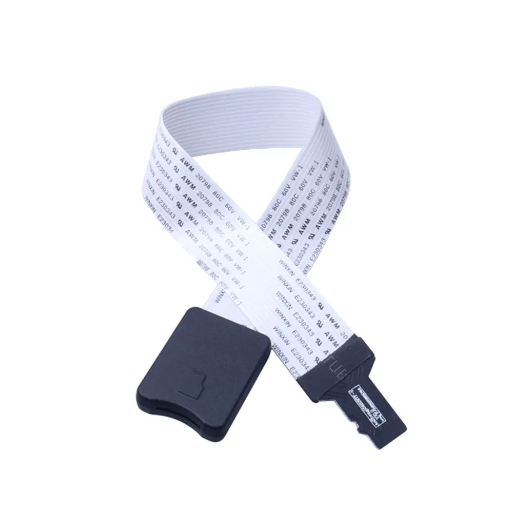 New Mini TF to micro SD card Flex Extension cable Extender Adapter reader 25 48 62CM for car GPS mobile