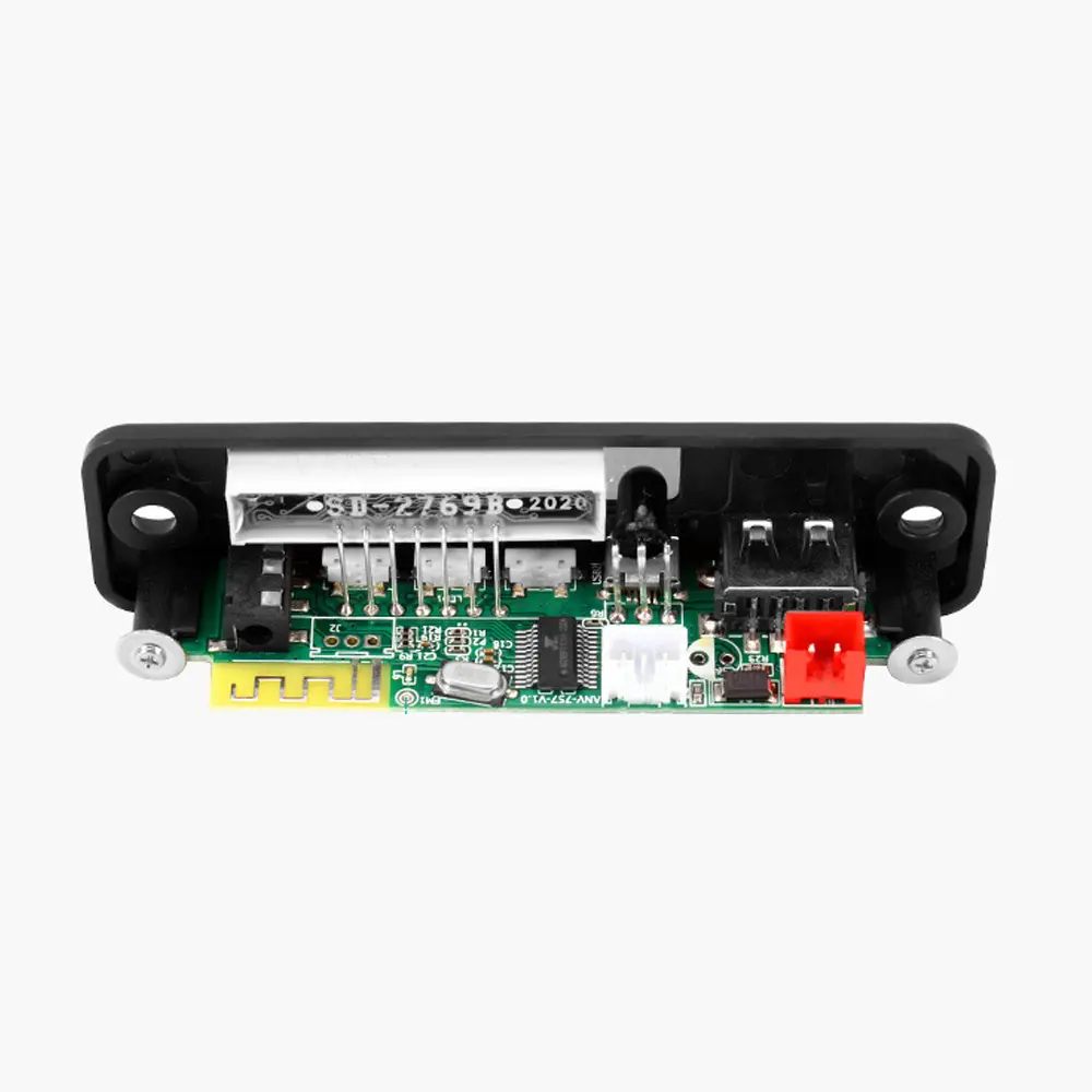 Wireless Bluetooth 5.0 5V MP3 WMA Decoder Board Car Audio USB TF FM Radio Module Color Screen MP3 Player With Remote Control