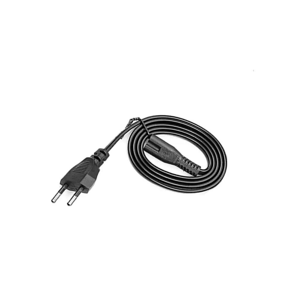 1.5m Eu Plug Power Supply Cable Lighting Power Cable Audio Speaker Power Charging Cable Battery Charger adapter Line