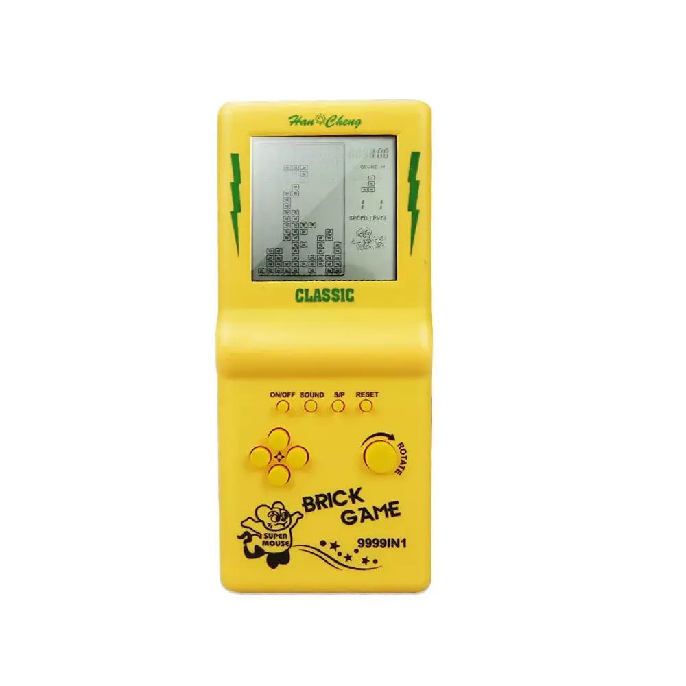 Big Screen Classic Game Players for Tetris Console Large Screen Children's Nostalgic Pocket Game Machine Kids Puzzle Toys