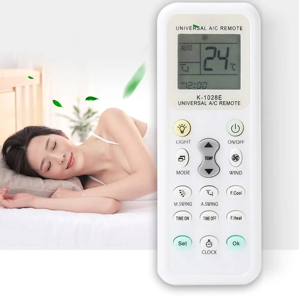 Universal 1000 in 1 K-1028E Wireless Remote Control AC Digital LCD Remote Control for Air Conditioner