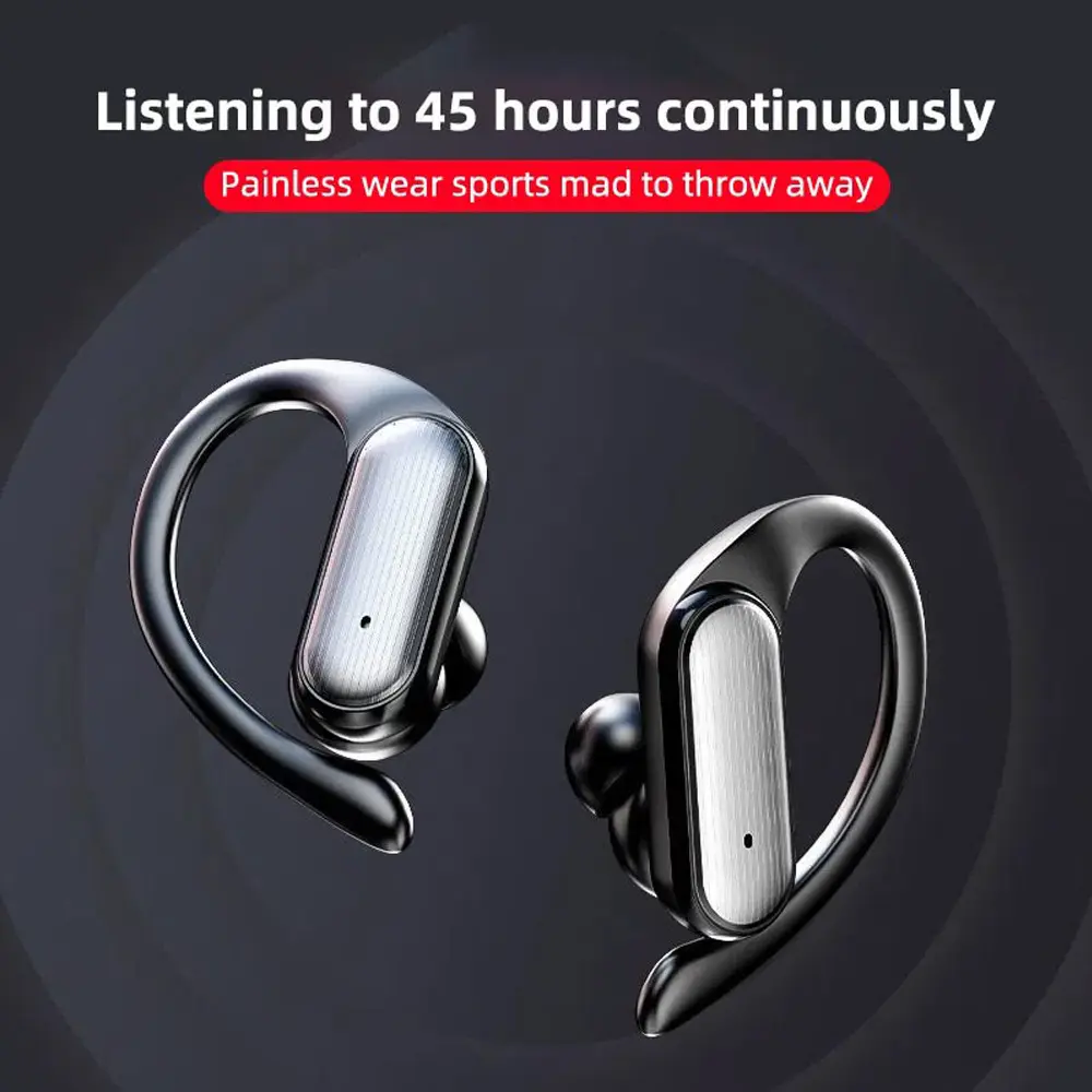 Wireless TWS Earbuds Bluetooth 5.3 Earbuds Stereo in-Ear Noise Cancelling Mic Earphones Waterproof Headphone Sports Headset